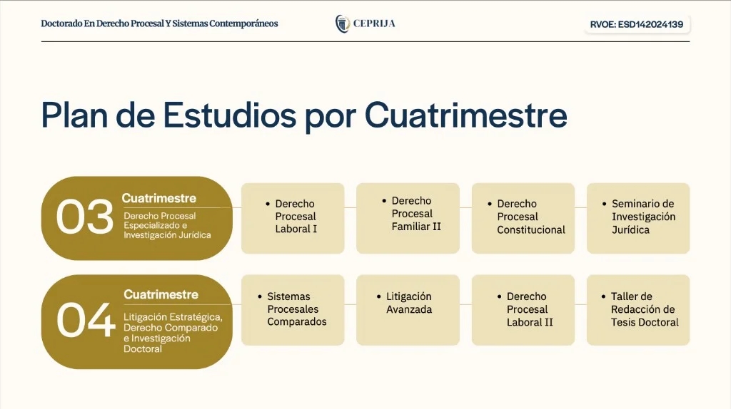 Doctorado en Derecho Procesal y Sistemas Contemporáneos - imagen 3