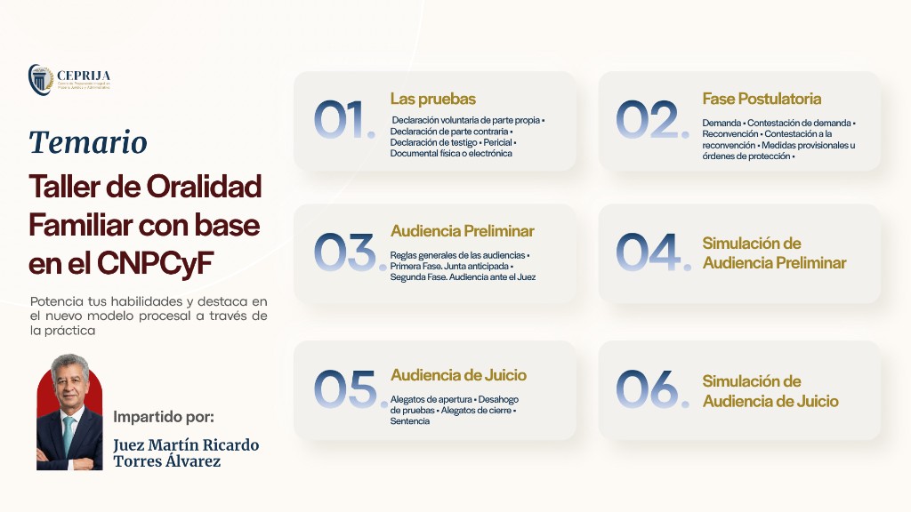 Taller de Oralidad Familiar con Base en el CNPCyF en Arandas, Jal. - imagen 1