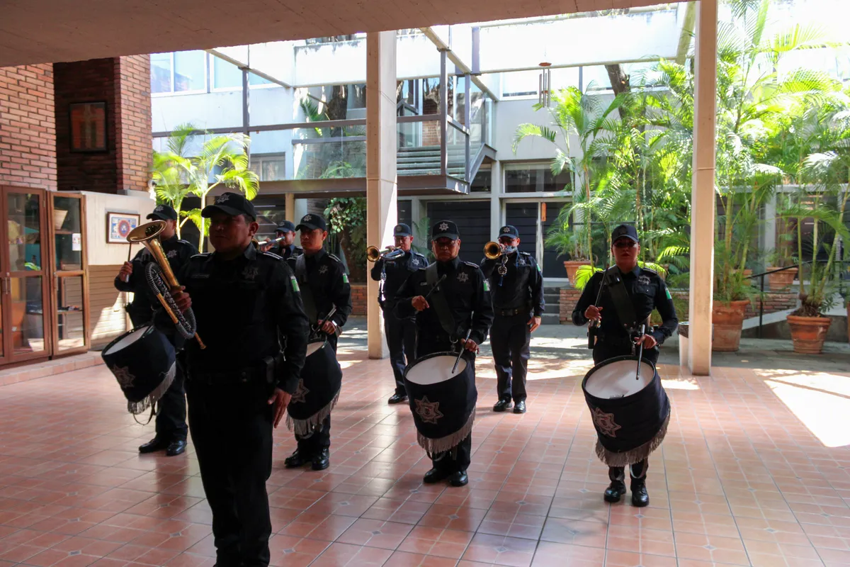 Ceremonia de toma de protesta en CEPRIJA