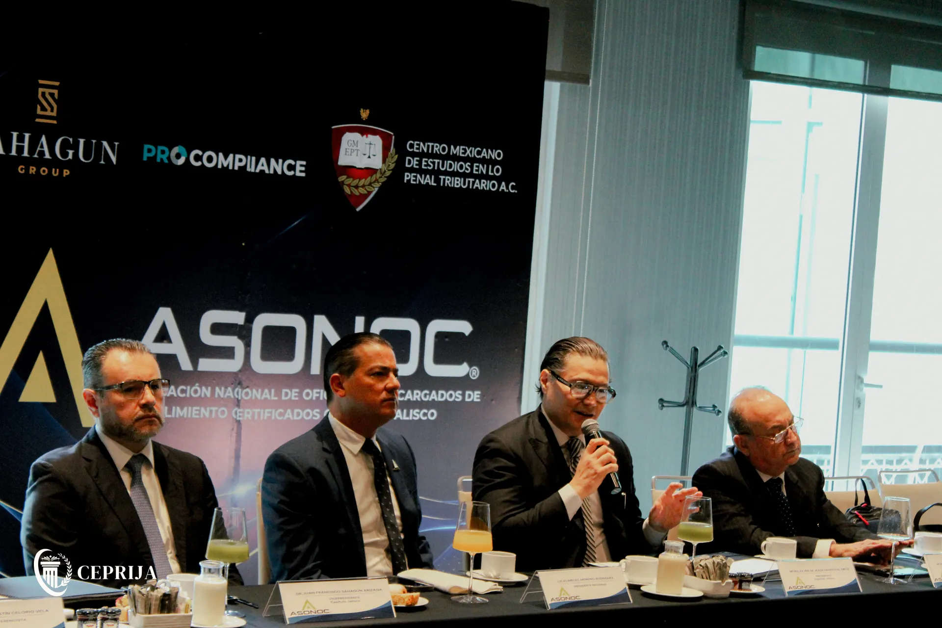 CEPRIJA presente en el 1.er Desayuno Anual de ASONOC Capítulo Jalisco